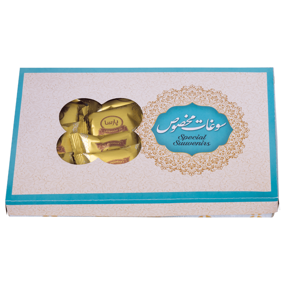 گز 18 درصد پسته وبادام 370 گرمی پارسا